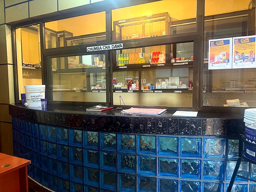 Faraja pharmacy dispensing area